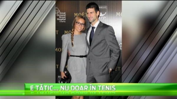 In cea mai fericita zi pentru Simona Halep si Djokovic s-a simtit special! Novak a devenit tata! VIDEO