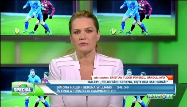 Simona, Romania iti multumeste! Romanca incheie un an fabulos cu o finala pierduta in fata Serenei Williams, 3-6, 0-6!