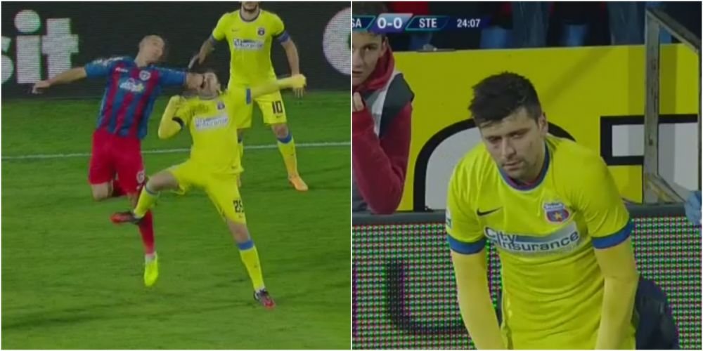 Rusescu, lovit in plina figura de Gabi Muresan! Mijlocasul a scapat doar cu un cartonas galben! Merita rosu? FOTO AICI_5