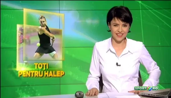 Halep este stelista 100% insa cel mai mare fan al ei este un rapidist! Cine si-a declarat dragoste eterna :) VIDEO