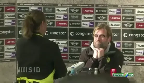GENIAL! Replica lui Klopp dupa o declaratie de dragoste la conferinta: Daca asa ceva e necesar, atunci chiar suntem in rahat :))