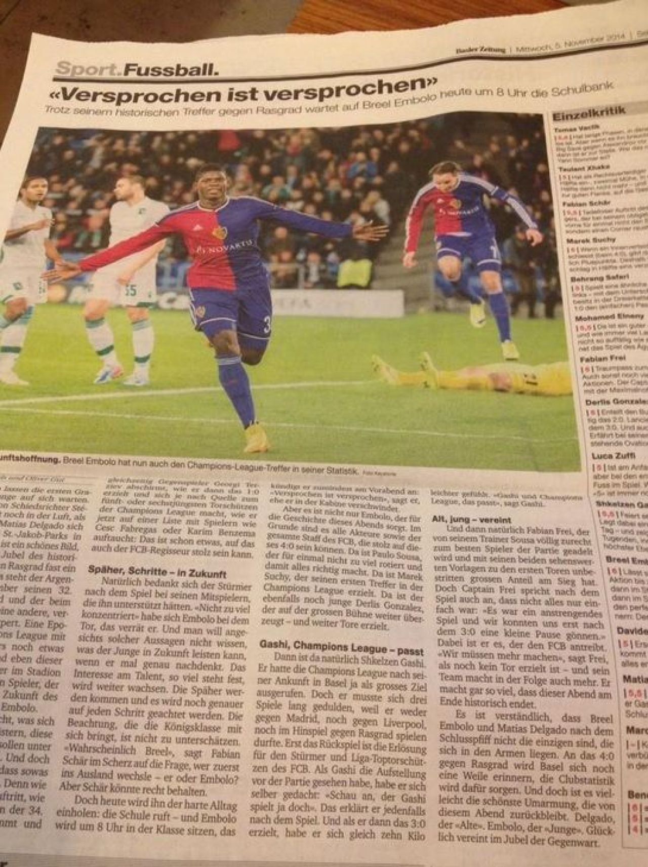 Marti noapte marca in Champions League, azi la 8 dimineata era la ora de mate. Povestea fantastica a copilului adoptat de Europa_2