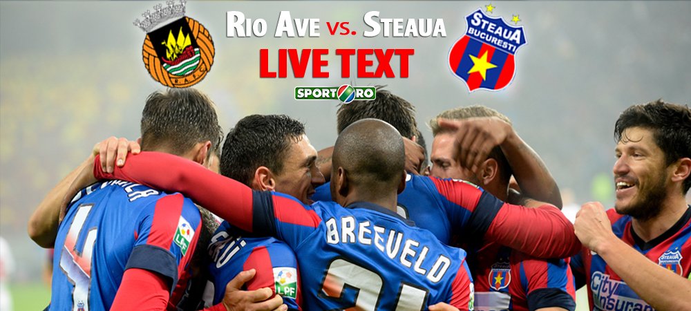Se INFILIPEAZA o calificare! Egalare dramatica in min 94, Steaua se califica daca bate cu Aalborg! Rio Ave 2-2 Steaua - Vezi toate fazele VIDEO&nbsp;