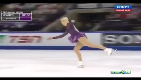 Ooops, eroare! Ce a patit o patinatoare in timpul exercitiului! VIDEO
