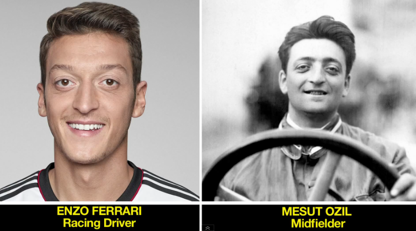 GENIAL :) Astea sunt cele mai tari asemanari din fotbalul mondial: Ozil e 