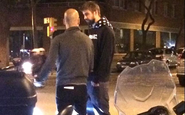 Intalnire BOMBA la Barcelona! Pregateste Guardiola un nou transfer? Imaginea surprinsa de ziaristi. FOTO