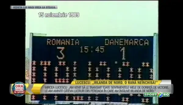 Hagi a revazut imaginile de acum 25 de ani, cand se bucura dupa victoria cu Danemarca: Ce imi plac femeile Reactia AICI - VIDEO