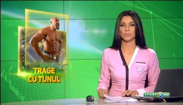 Circ la ultimul antrenament al lui Klitschko. "Monstrul" care a vrut sa intre peste el, in ring. VIDEO