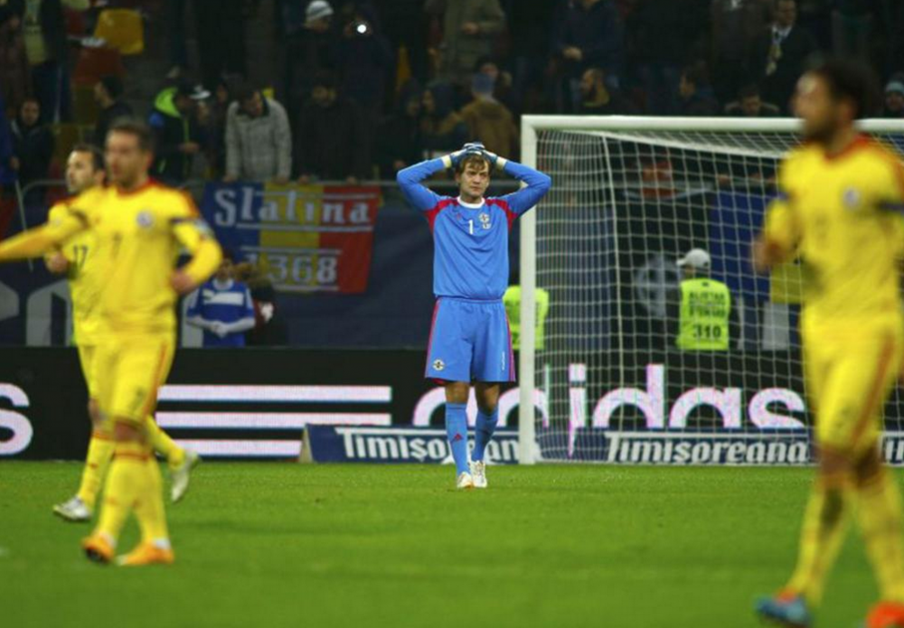 Gest INCREDIBIL al unui jucator din Irlanda de Nord pentru echipa lui! Ce a facut dupa ce a jucat 90 de min in Romania