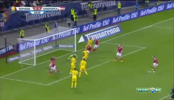Goool! Goool! Nuuuu! Ce s-a intamplat la golul anulat al lui Papp cu Danemarca! VIDEO
