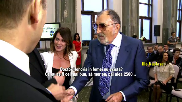 Doctor Honoris in femei nu exista? As fi cel mai bun, sa mor eu... pai alea 2500! Scena spectaculoasa cu Nastase si Tiriac