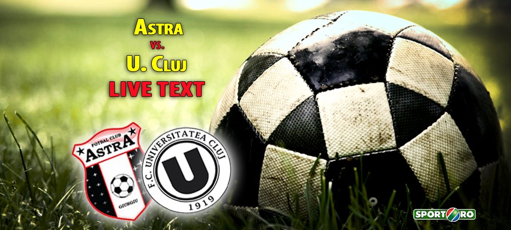 Meci nebun la Giurgiu, cu 2 eliminari, 2 penalty-uri si 3 bare! Lemnaru a transformat 11m, Musat a ratatpenalty! Astra 1-1 U Cluj