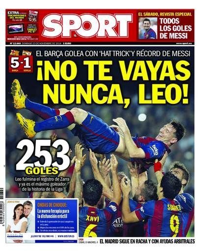 VIDEO Reactia emotionanta a lui Messi dupa ce a batut recordul de goluri in Spania! Sport Catalunya: Sa nu pleci niciodata, Leo!