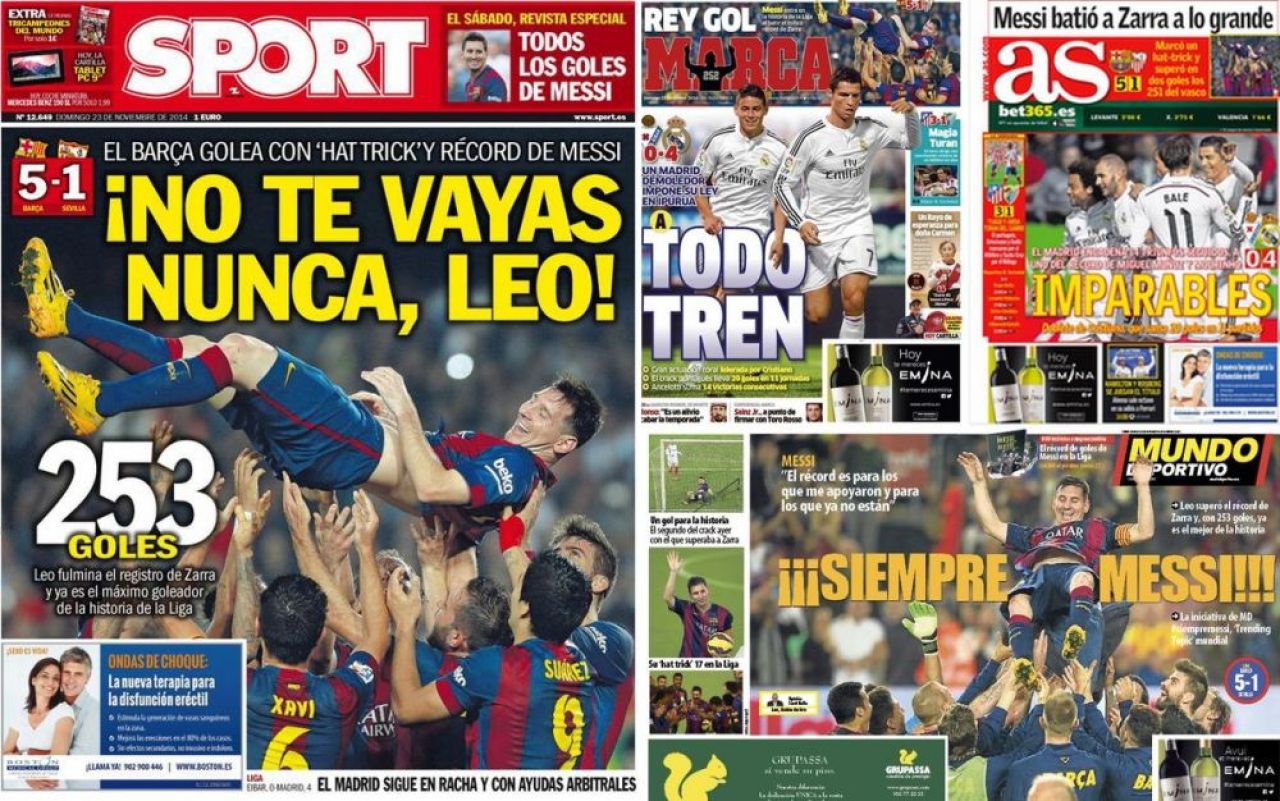 VIDEO Reactia emotionanta a lui Messi dupa ce a batut recordul de goluri in Spania! Sport Catalunya: