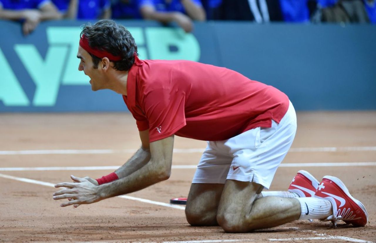 Elvetia a castigat Cupa Davis! Federer s-a impus lejer in fata lui Gasquet, scor 6-4, 6-2, 6-2! Record de asistenta _4
