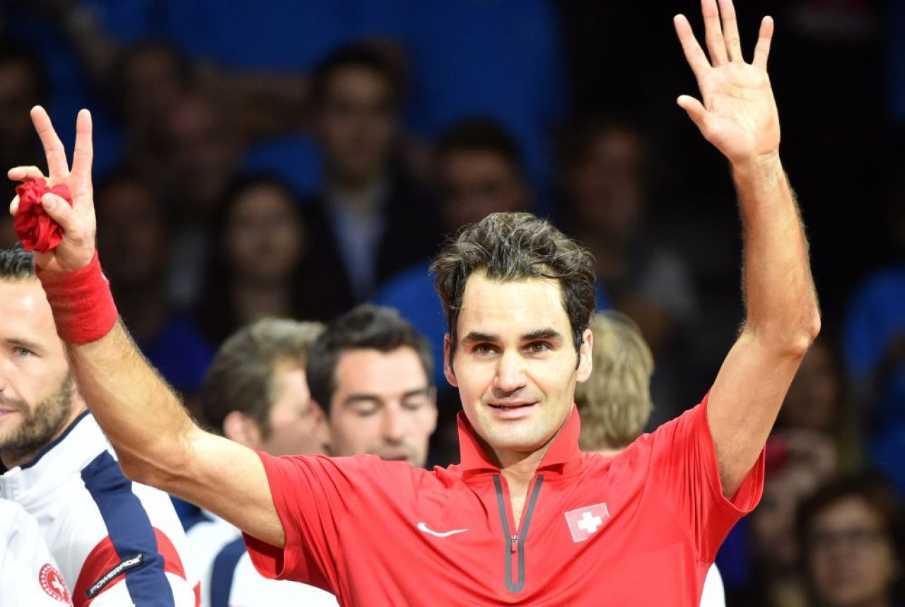 Elvetia a castigat Cupa Davis! Federer s-a impus lejer in fata lui Gasquet, scor 6-4, 6-2, 6-2! Record de asistenta _5