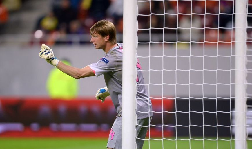 Arlauskis ramane la Steaua: 80% continua cu noi! Daca pleaca, Steaua are varianta unui portar care a aparat cu Chelsea si Basel