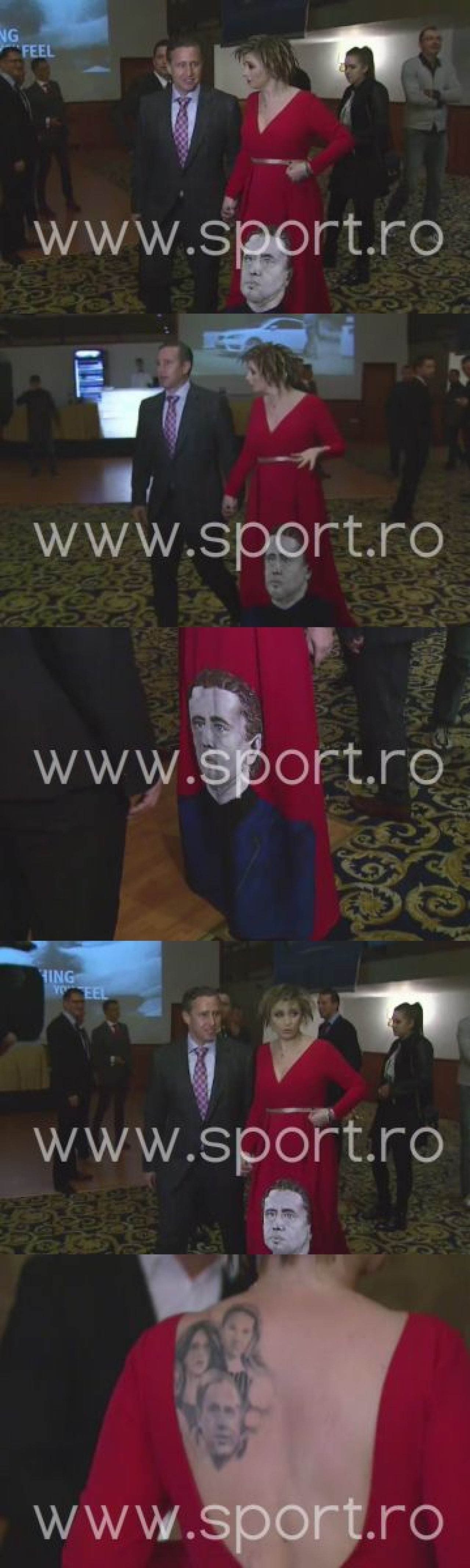 Aparitie de SEN-ZA-TI-E pentru Anamaria Prodan :) A venit imbracata cu o rochie cu fata lui Reghecampf pe ea! FOTO_1