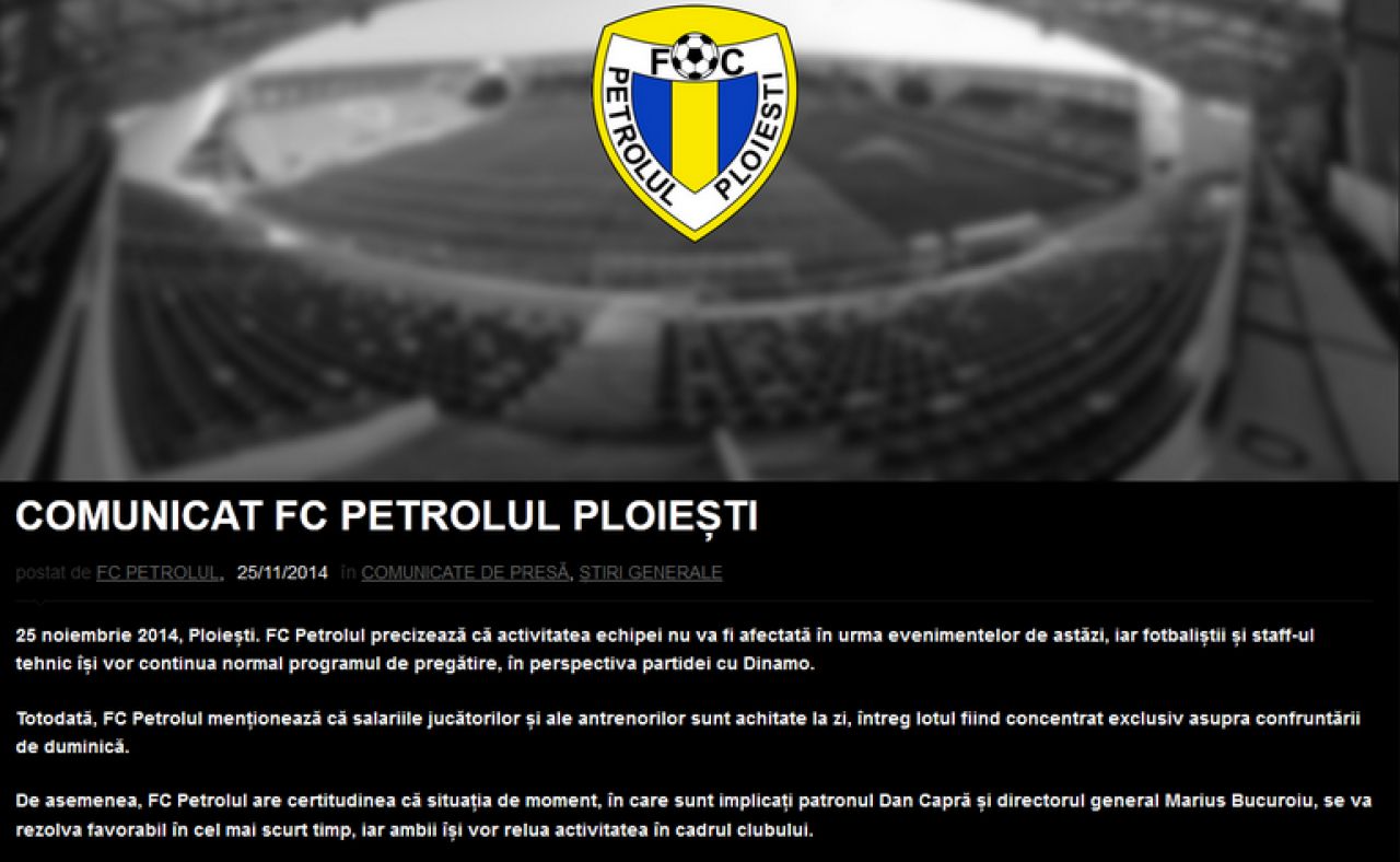 Fratii Capra si inca 5 persoane, retinuti pentru 24h cu propunere de mandat pe 29 de zile! Ce se intampla cu Petrolul_4