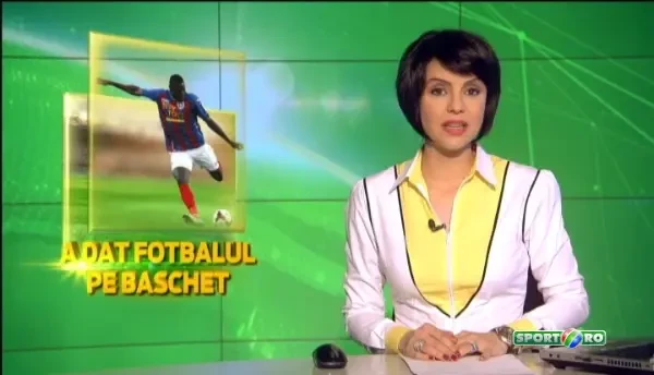 Aparitie fabuloasa a lui N Doye! Suspendat dupa meciul cu Steaua, senegalezul merge la meciuri de baschet! Cum s-a imbracat :)