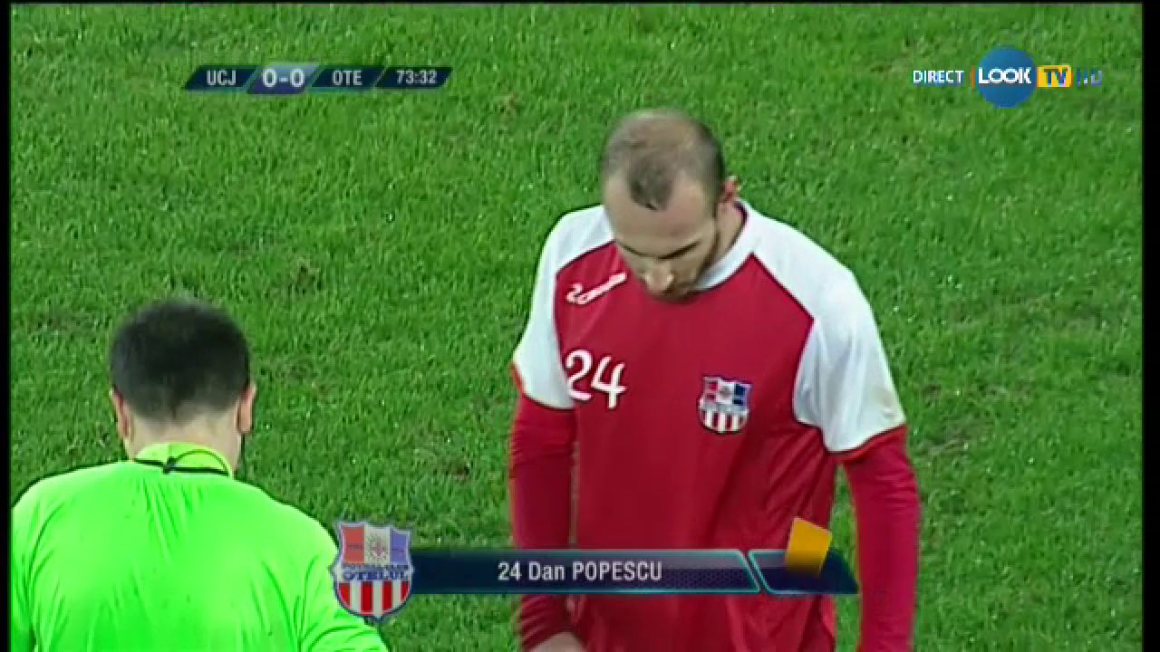 Misterul unui cartonas rosu in Liga I care nu trebuia sa existe. De ce NU a fost eliminat Dan Popescu de la Otelul cu U Cluj. FOTO_2