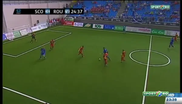 ROMANIA 2-2 SCOTIA. John Andrew reuseste dubla