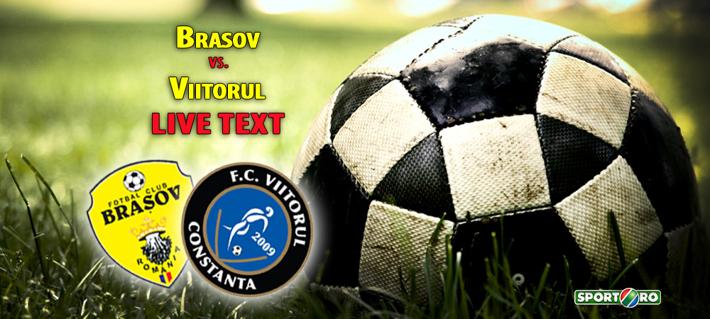 Primul meci ramas in ZAPADA a inceput cu o ora de intarziere! FC Brasov 1-3 Viitorul. Hagi isi scoate echipa de la retrogradare