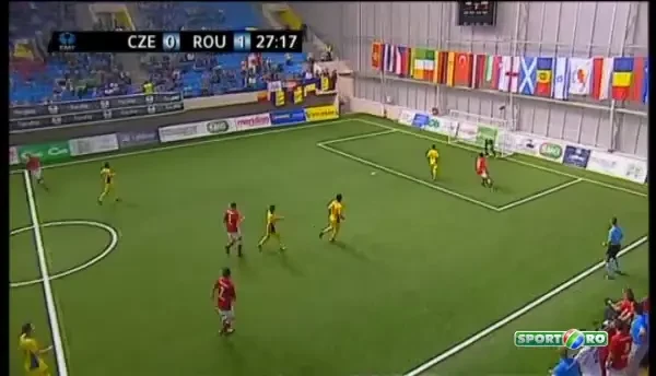 ROMANIA 2-0 CEHIA. Craciun marcheaza golul 2 al Romaniei