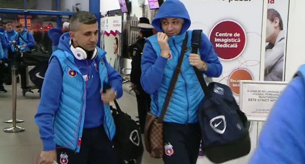 Prima aparitie a lui Rusescu la Steaua dupa accidentarea HORROR de la Tg. Mures! A plecat cu echipa la Iasi_2