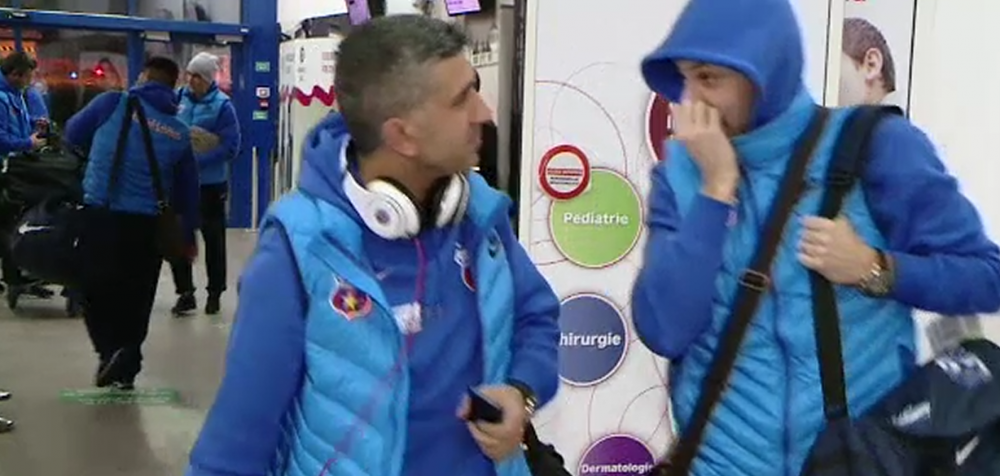 Prima aparitie a lui Rusescu la Steaua dupa accidentarea HORROR de la Tg. Mures! A plecat cu echipa la Iasi_3