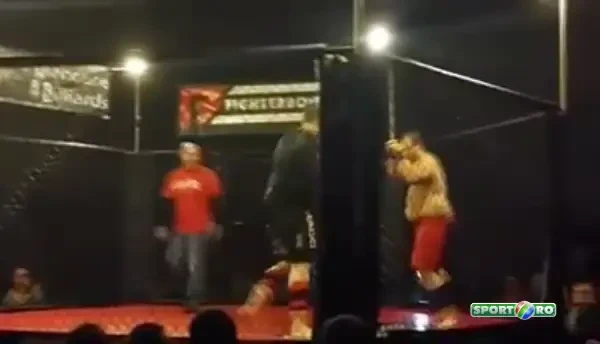 Faza incredibila in cusca MMA