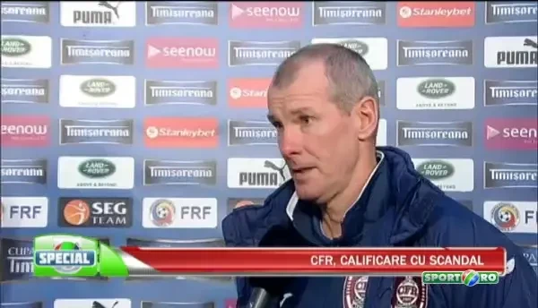 Reactia antrenorului celor de la CFR: Normal ca Mioveni incearca sa caute si SCUZE! VIDEO