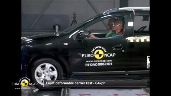VIDEO Scor slab pentru Dacia Logan MCV la testele Euro NCAP. Cate stele a primit: