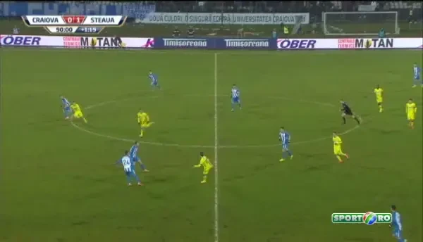 FABULOS! Sanmartean s-a uitat cum vine mingea, colegii strigau la el, apoi a urmat bijuteria! VIDEO