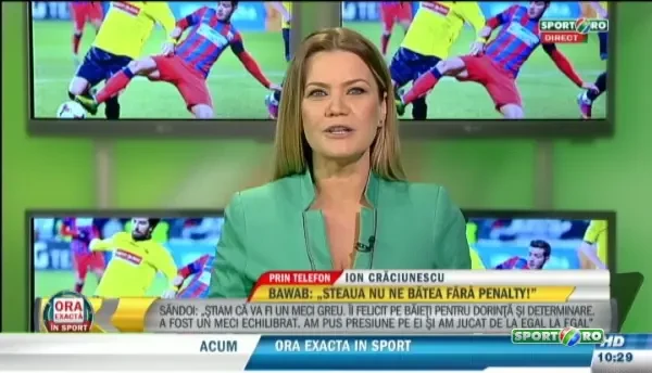 "Eu n-as fi dat PENALTY, trebuia sa fie o alta cazatura! In careu se opereaza pe CREIER!" Reactia lui Ion Craciunescu! VIDEO