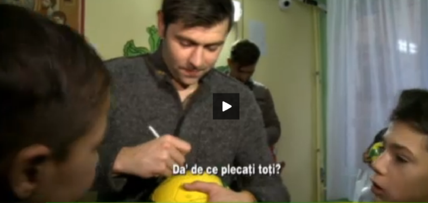 Dar de ce plecati toti? Intrebarea unui copil de 7 ani l-a blocat pe Rusescu: VIDEO