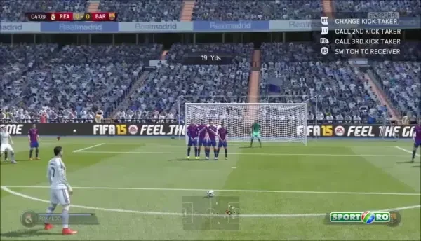 Probabil cel mai tare gol dat la FIFA! Si-a ales Real Madrid si a batut o lovitura libera NEBUNA cu Ronaldo: VIDEO