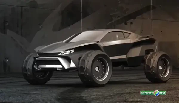 Noua jucarie construita special pentru SEICI! Prima masina pentru curse in DESERT! Are 630 de cai si atinge 150 km/h pe nisip