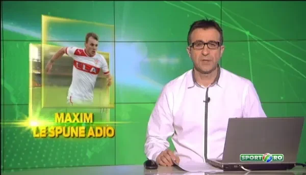 Dupa 2 ani la Stuttgart, Maxim isi face bagajele. Pleaca pentru ca nu se intelege cu antrenorul.