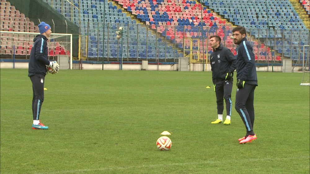 VIDEO senzational! Cum l-a imitat Papp pe Zlatan Ibrahimovic la ultimul antrenament al Stelei! Ce schema a facut