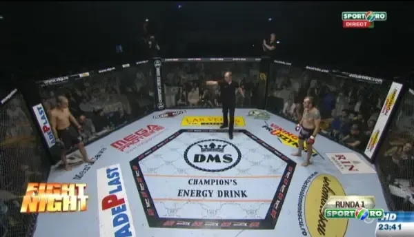 Pitbull i-a dat OMORUL in 5 secunde maghiarului Hamodi! VIDEO SALBATIC, adversarul a cazut de la primul pumn