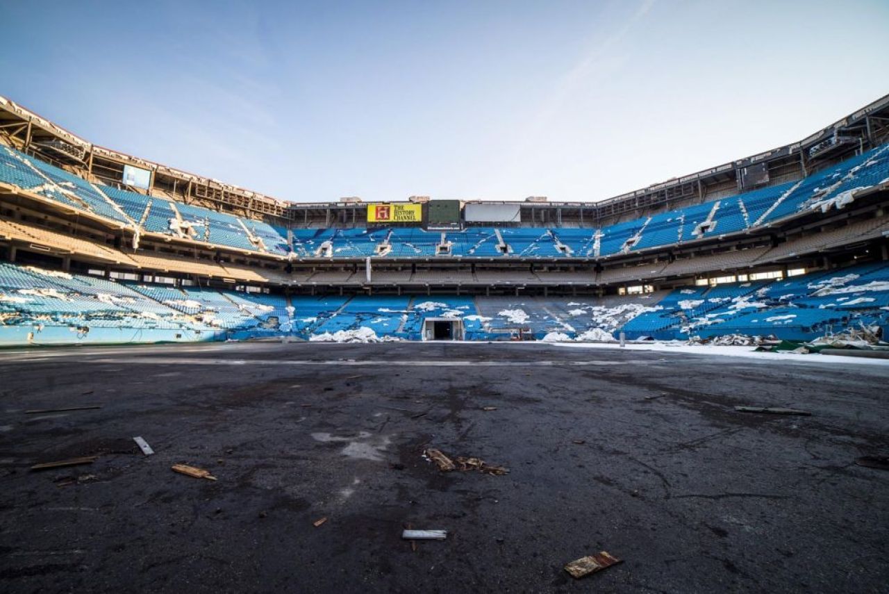 Imagini APOCALIPTICE cu o arena importanta din istoria nationalei. Cum arata FANTOMA stadionului Silverdome din SUA, la 12 ani de la abandon. FOTO_2