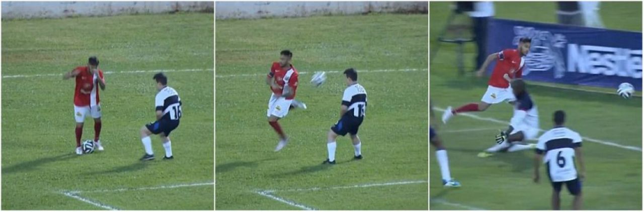 NEYMAGIC | Brazilianul Barcelonei, dribling fenomenal si gol superb intr-un meci disputat in tara natala: VIDEO_1