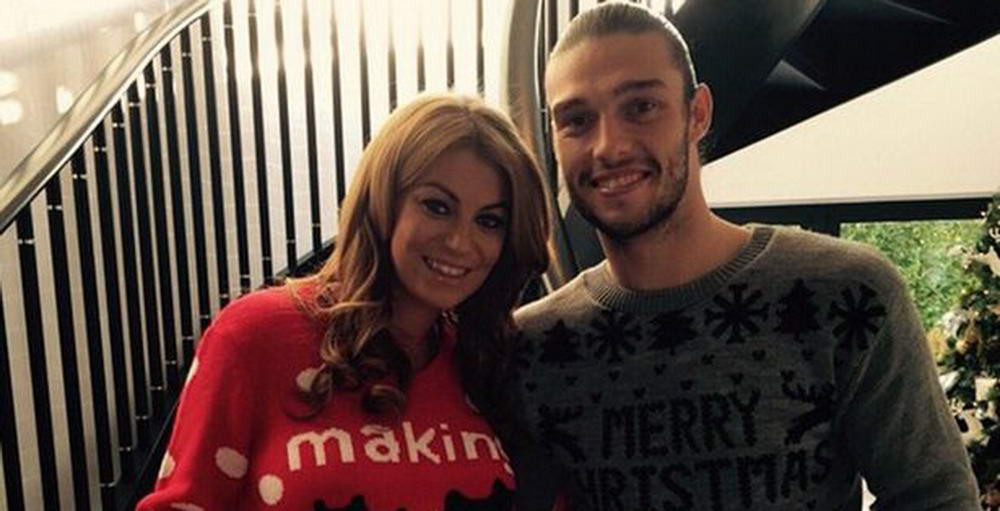 Andy Carroll a inscris! :) Logodnica sa i-a dat cea mai tare veste! Atacantul lui West Ham va fi TATA!