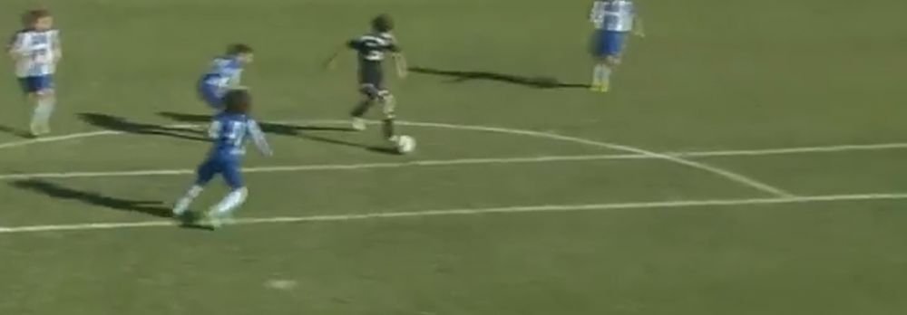Gol SUPERB reusit de fiul lui Zidane! A ametit doi fundasi si a tras direct in vinclu! VIDEO