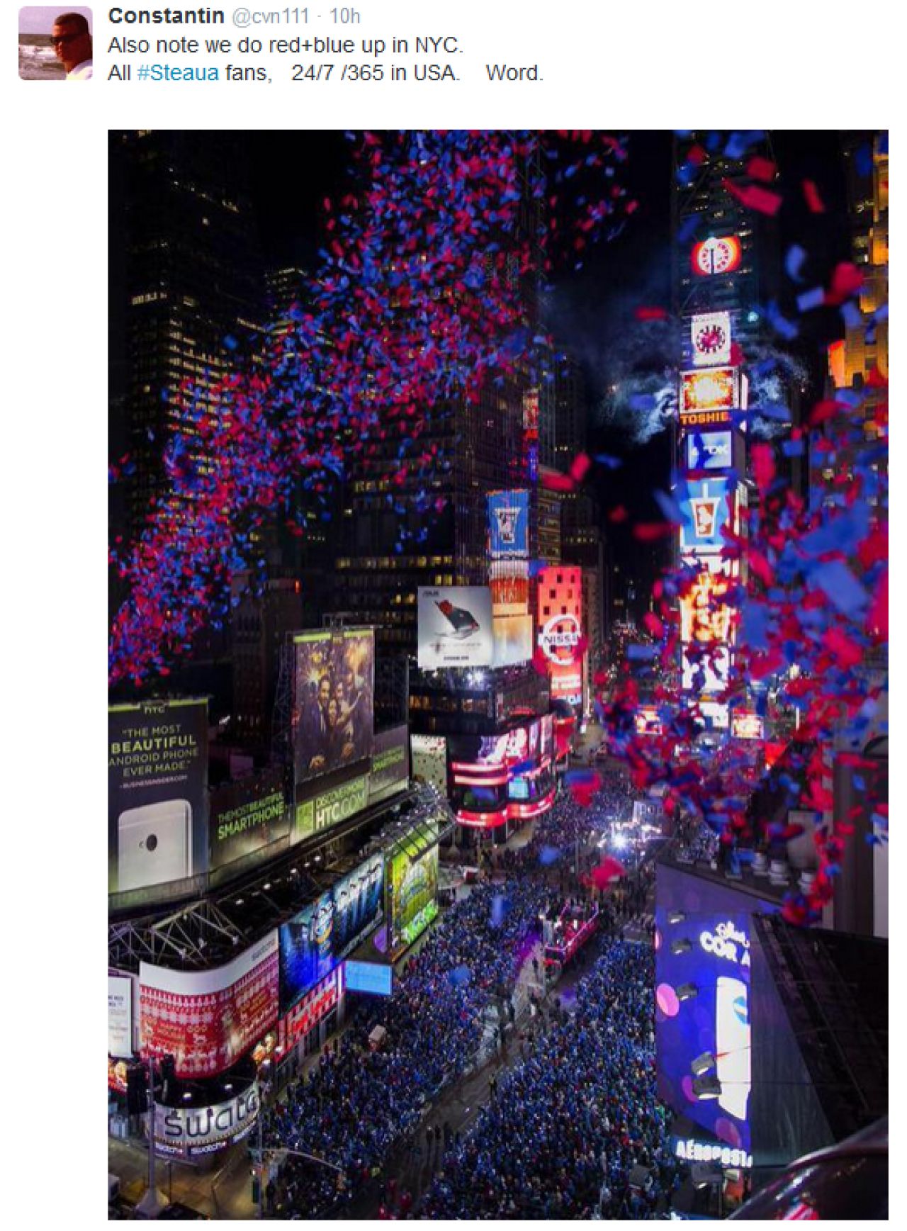 Imagine SENZATIONALA pentru milioane de stelisti! Ce s-a intamplat la New York de Revelion depaseste orice imaginatie_1