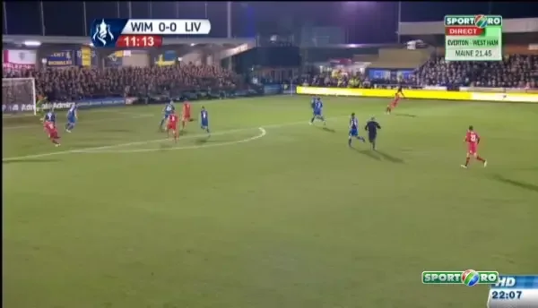 Gol Gerrard (Wimbledon 0-1 Liverpool)