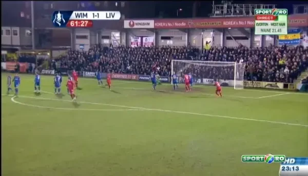 Gol Gerrard (Wimbledon 1-2 Liverpool)