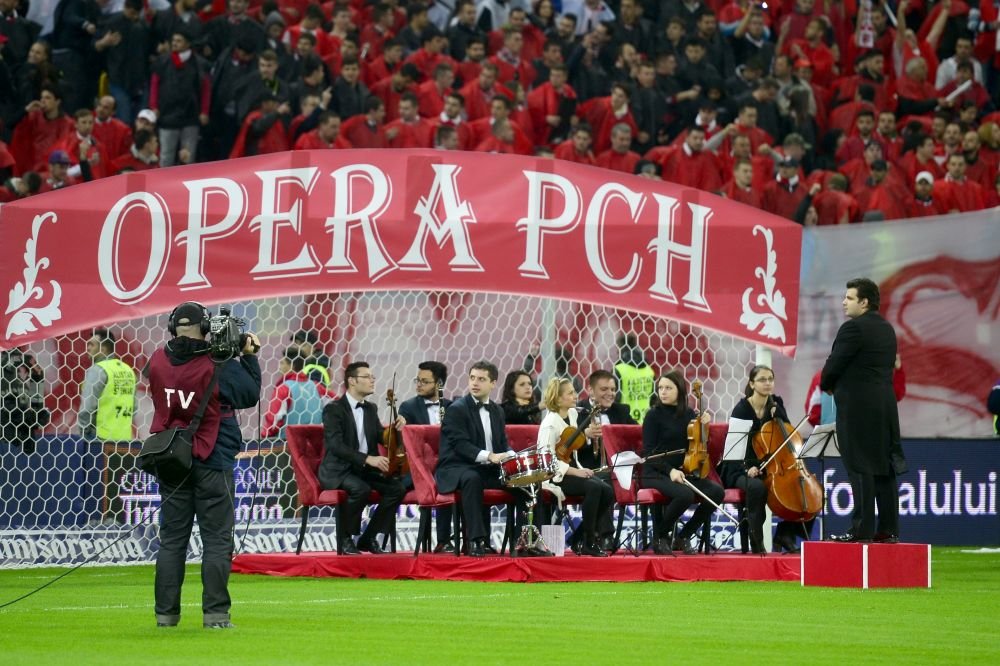 Simfonia nr.1 in DinamO major! Coregrafia superba facuta de dinamovisti in Clasico , lider in topul celor mai tari momente din 2014