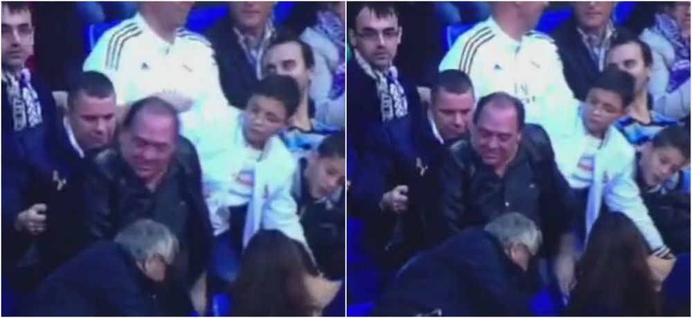 A fost la un pas de MOARTE! Un fan al lui Real Madrid s-a crezut Superman! Ce a fost in stare sa faca pentru o minge! VIDEO